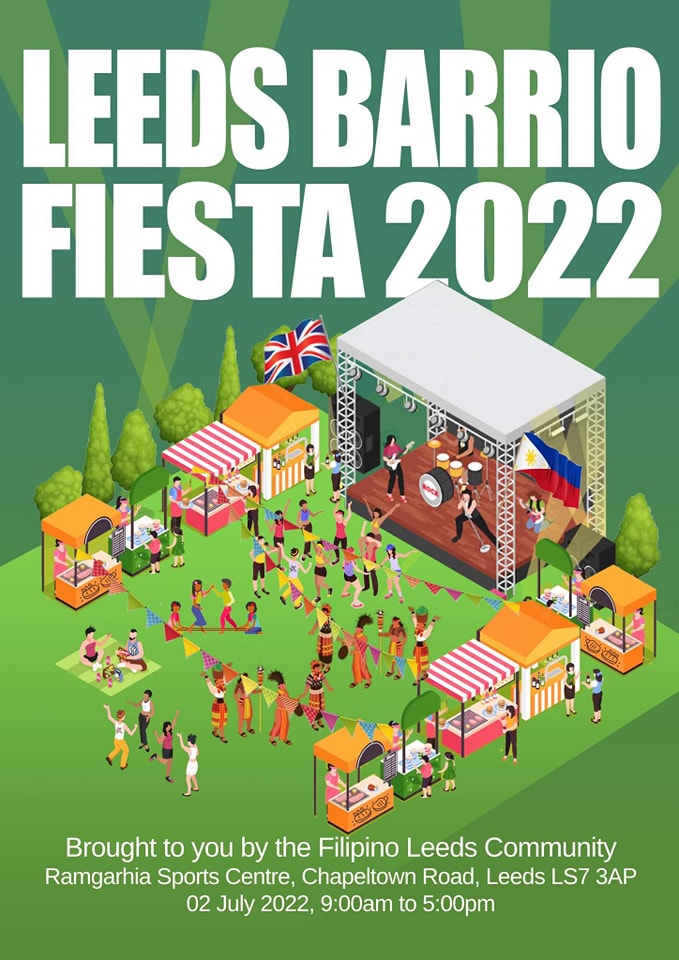 Creative Hearts United. Leeds Barrio Fiesta 2022 poster