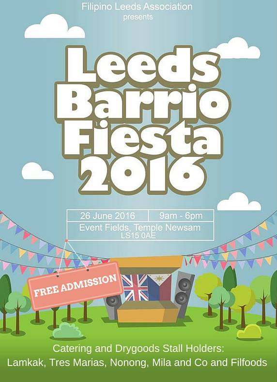 Creative Hearts United. Leeds Barrio Fiesta 2016 poster by Ronald Chu