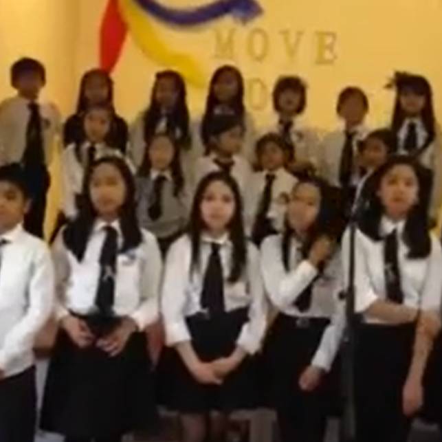 Leeds Kids Choir Fundraises for Typhoon Relief 2013
