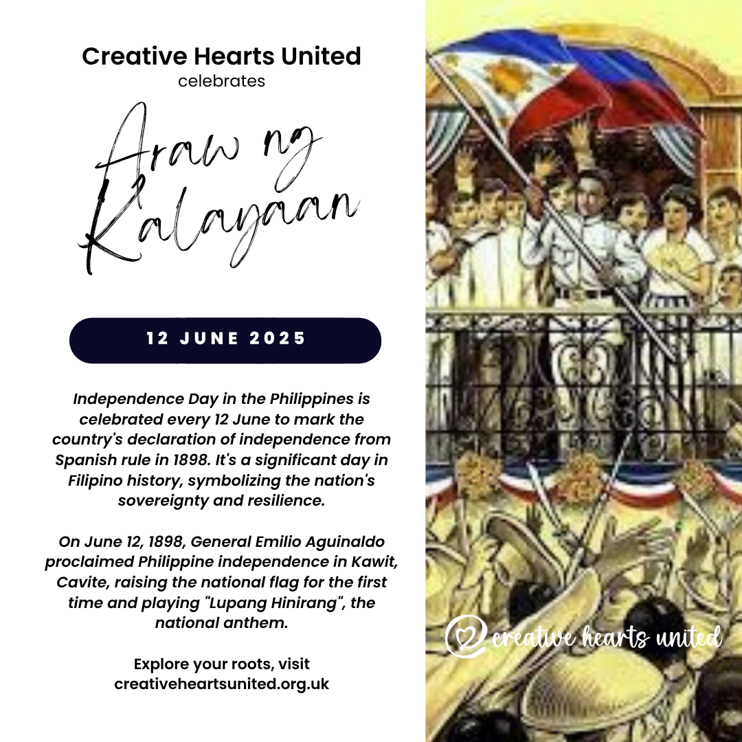 Philippine Independence Day- Creative Hearts United Yorkshire Filipino Group Filipino Community in Leeds.