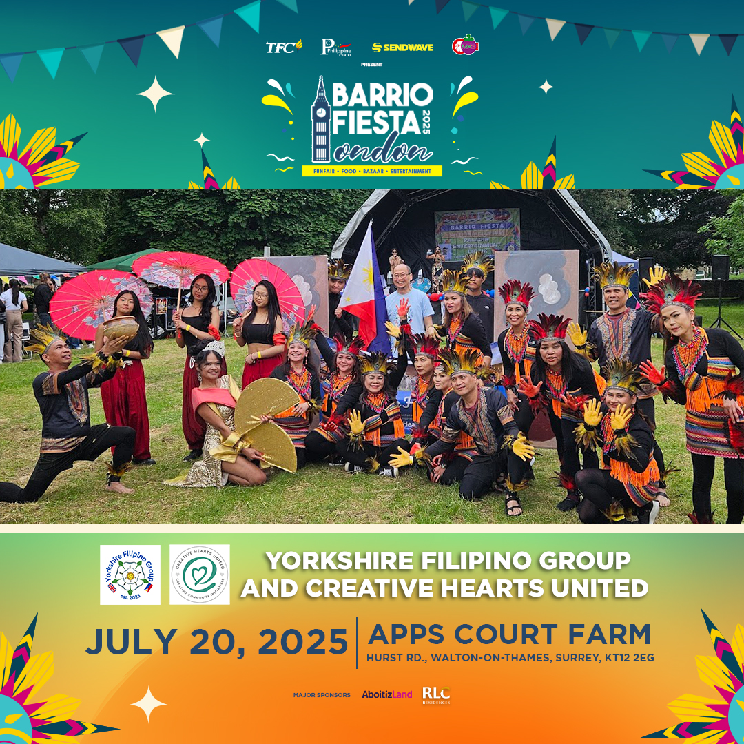 Fun & Creativity ang handog ng Yorkshire Filipino Group and Creative Hearts United at the London Barrio Fiesta 2025, Apps Court Farm.