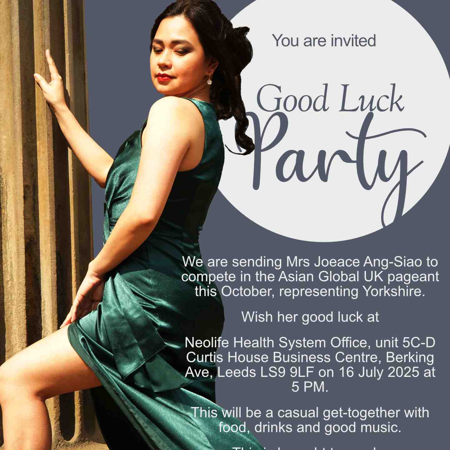Creative Hearts United Filipino Community in Leeds Saladmaster Good Luck Party