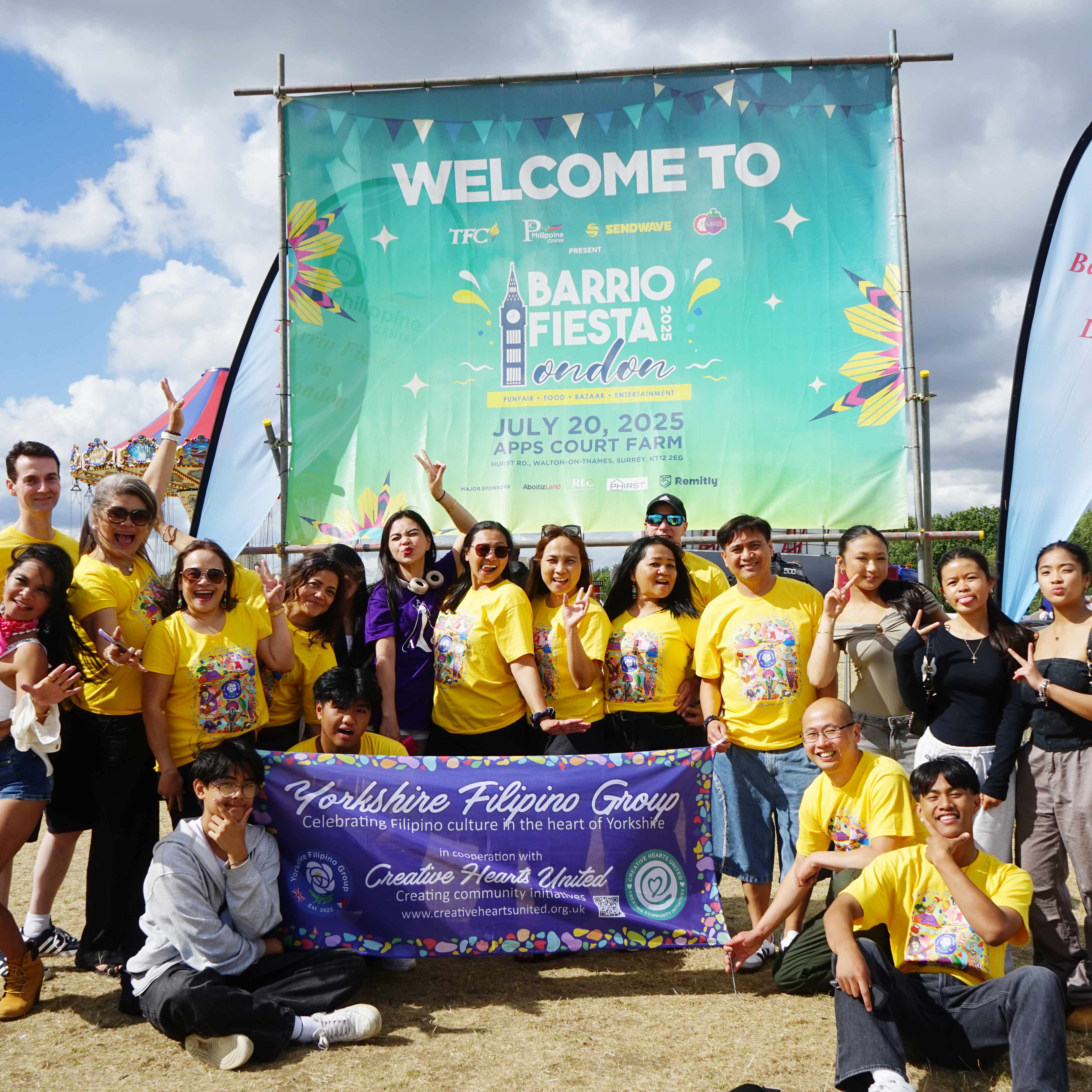 Creative Hearts United- YFG Pintados at Barrio Fiesta sa London 2025