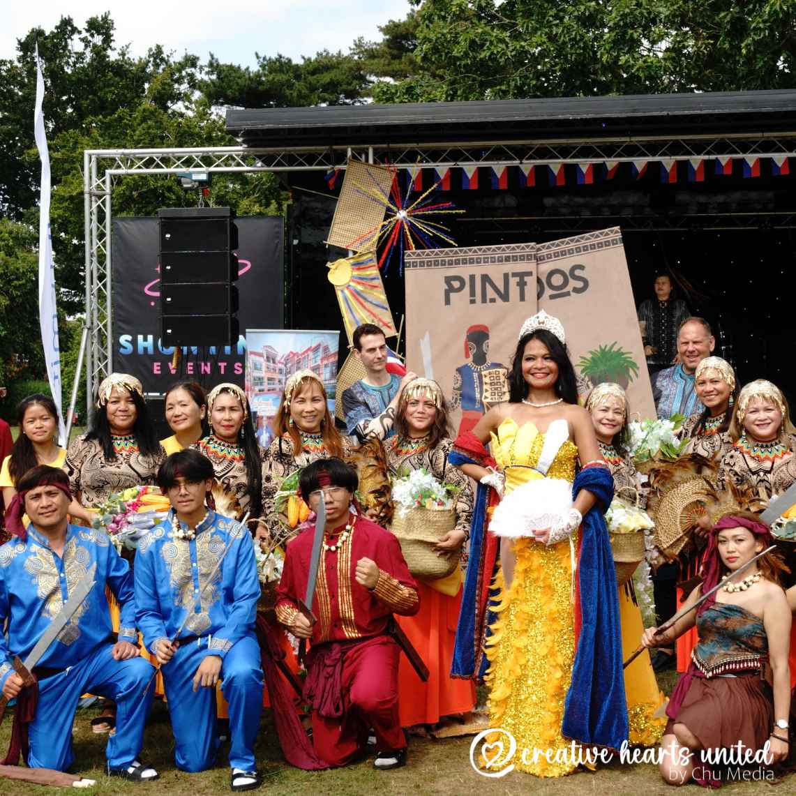 Creative Hearts United YFG Pintados at Cheshire East Bario Fiesta