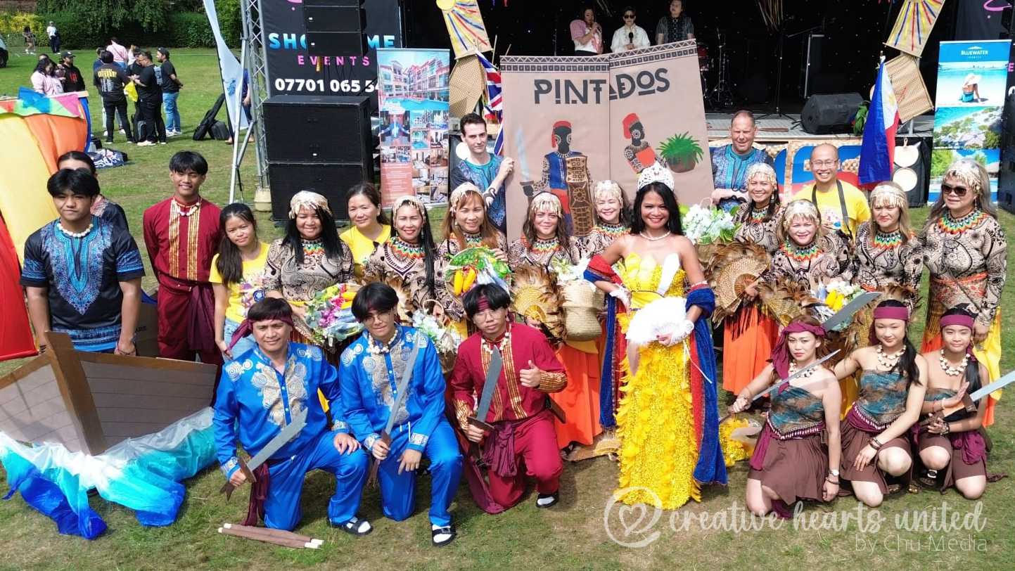 YFG Cultural Dance Troupe at Barrio Fiesta sa Cheshire East