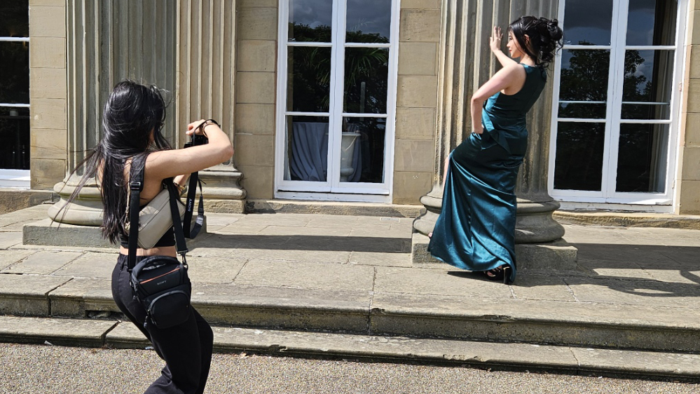 Publicity photoshoot with Raeanne Chu at The Mansion.