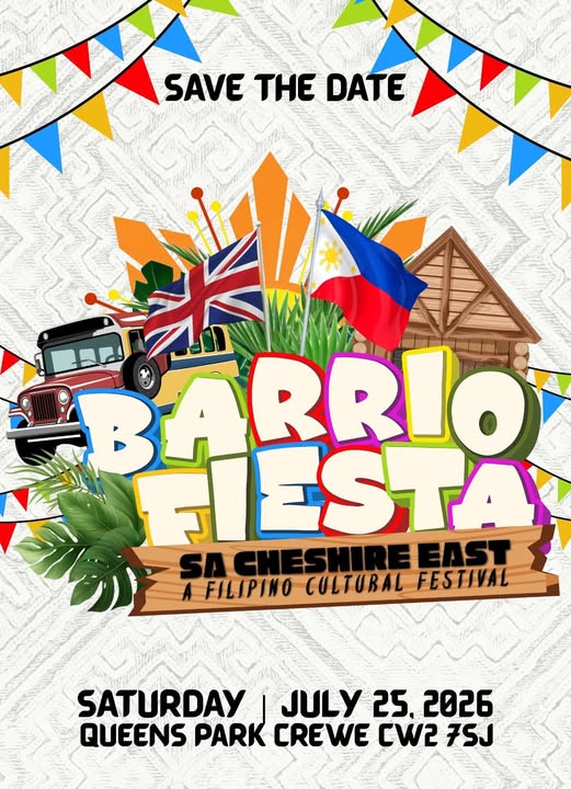 Cheshire East Filipino Community Barrio Fiesta 2026