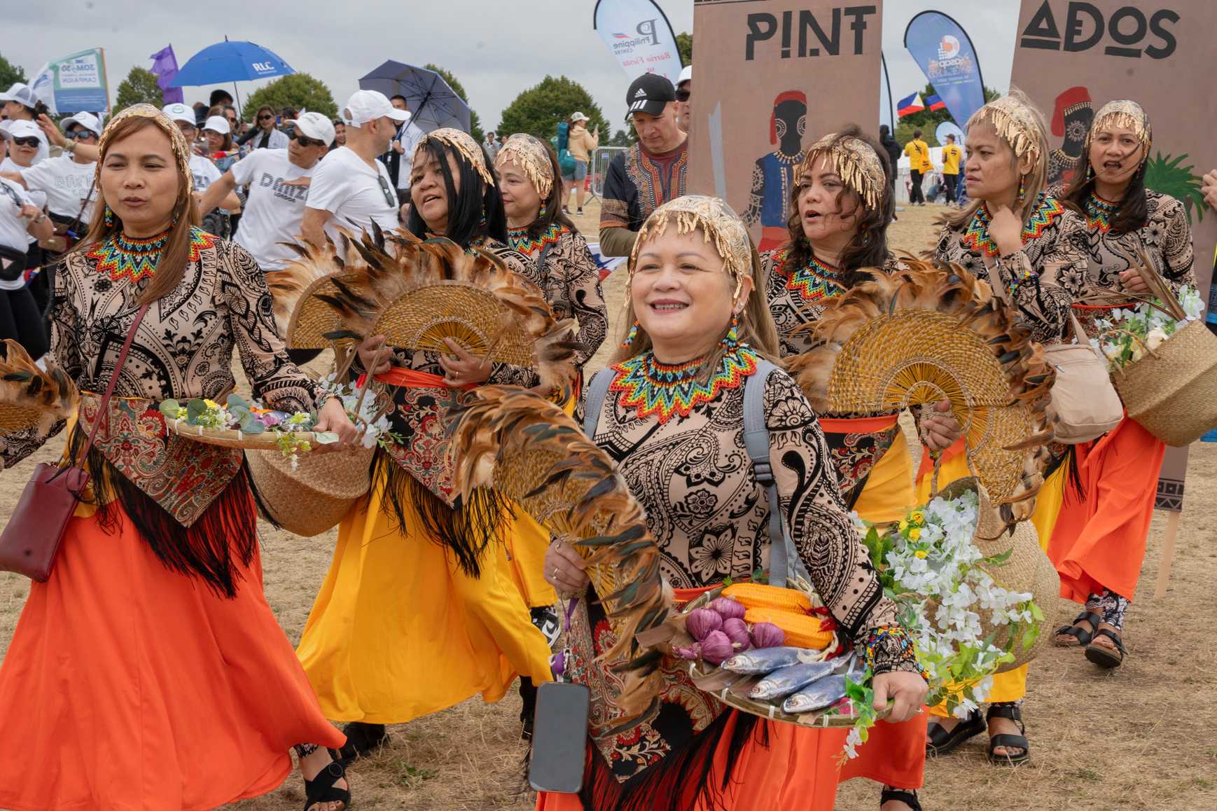 The Pintados at the Barrio Fiesta sa London 2025