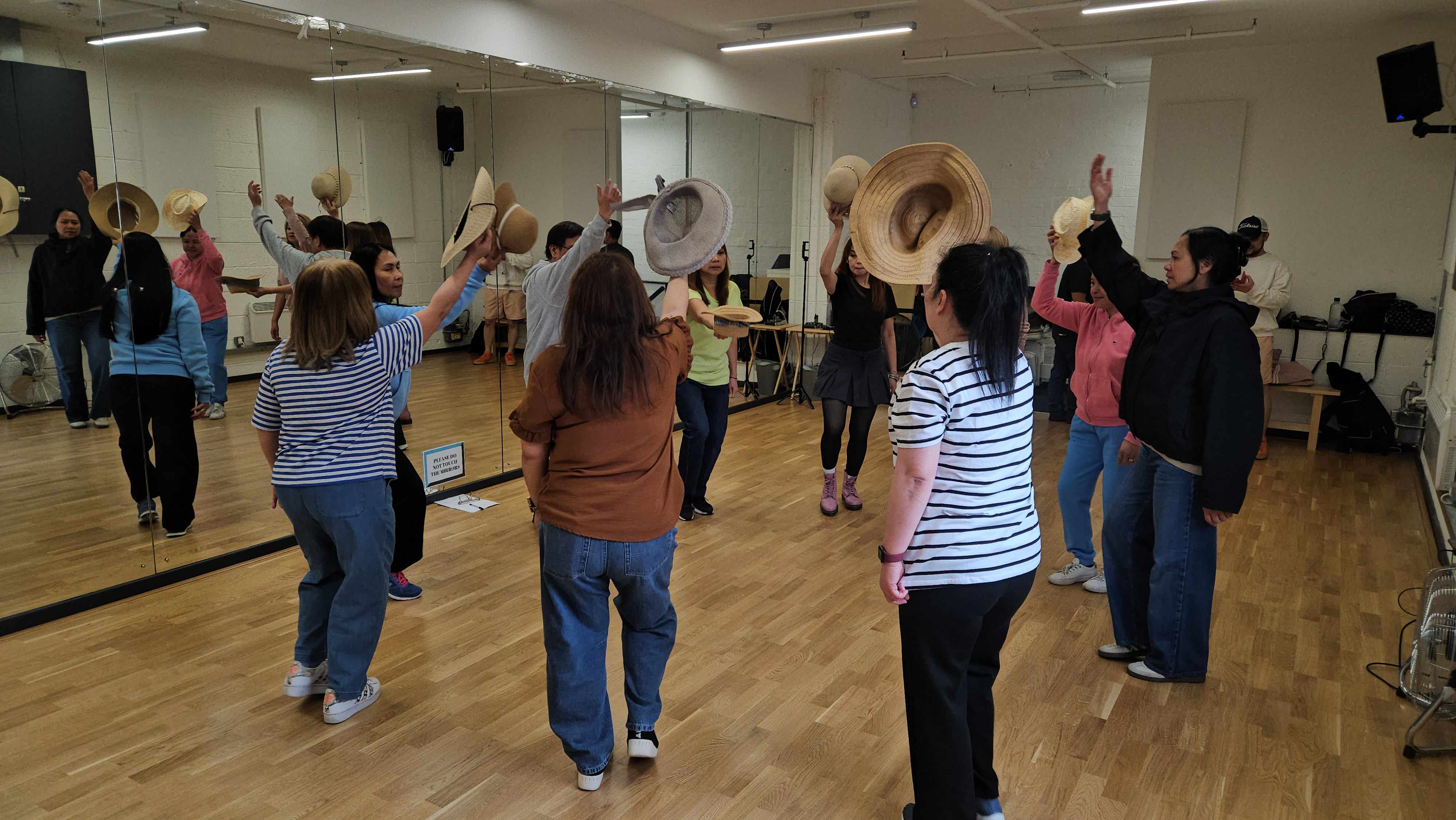 Our cultural dance workshop helps participants learn Filipino folk dance while building real community spirit.
